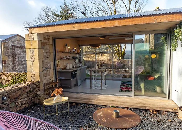 Les Parentheses Occitanes - Les Pepites 펜션 Bozouls